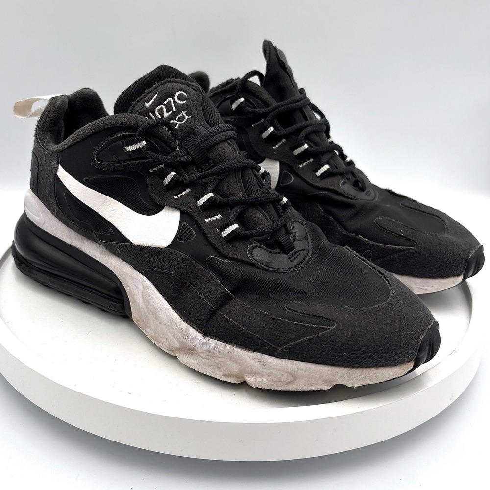 Nike Air Max 270 React 5.5 Black Streetwear Athleisure CI3899-002 Sneaker